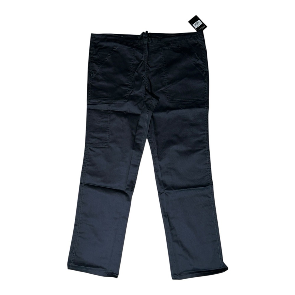 Dickies Industrial Strength Drawstring Scrub Pant GD100 Large Modern Class Black